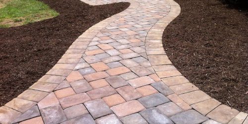Paver Walkway, Stone Walkway, Hardscape Walkway, Free Estimate