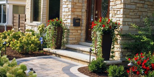 Paver Walkway, Stone Walkway, Hardscape Walkway, Free Estimate